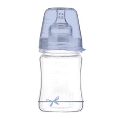 LOVI Diamond Glass fľaša 150 ml Baby Shower modrá