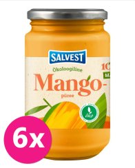 6x SALVEST Family BIO Mango 100% 450 g