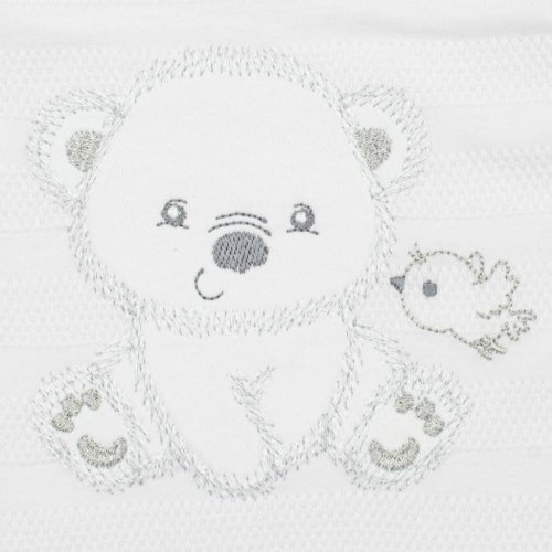 Dojčenská súprava do pôrodnice New Baby Sweet Bear biela 62 (3-6m)