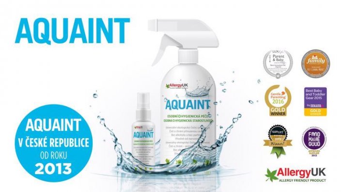 AQUAINT 100% ekologická čistiaca voda 500 ml