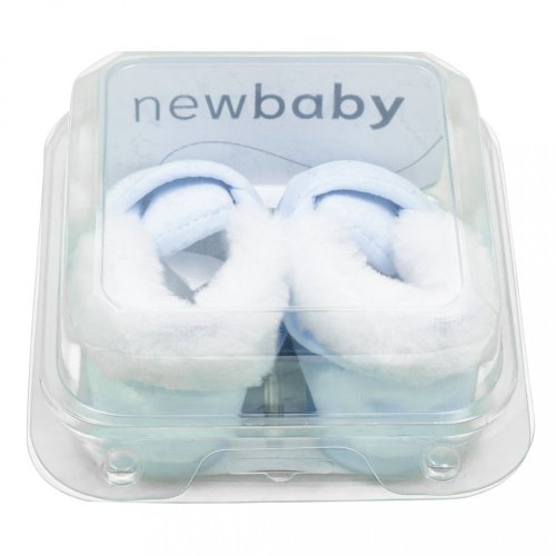 Dojčenské zimné capačky New Baby modré 3-6 m 3-6 m