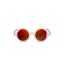 SUAVINEX | Detské okuliare polarizované s puzdrom 2024 - 0/12 mesiacov - ružové guľaté