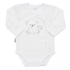 Dojčenská súprava do pôrodnice New Baby Sweet Bear biela 62 (3-6m)