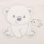 Dojčenská súprava do pôrodnice New Baby Sweet Bear béžová 62 (3-6m)