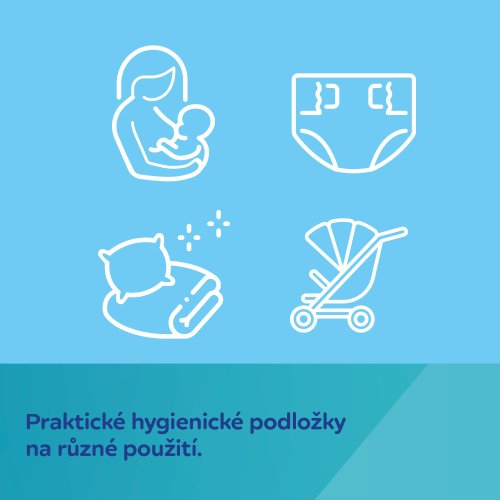 Canpol babies Jednorazové hygienické podložky 60x60 cm 10ks