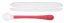 NUBY Lyžička silikón s dlhou rúčkou a s obalom 1 ks, 6 m+, červená
