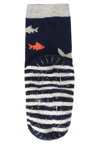 STERNTALER Ponožky protišmykové Žralok SUN modrá chlapec veľ. 18 6-12m