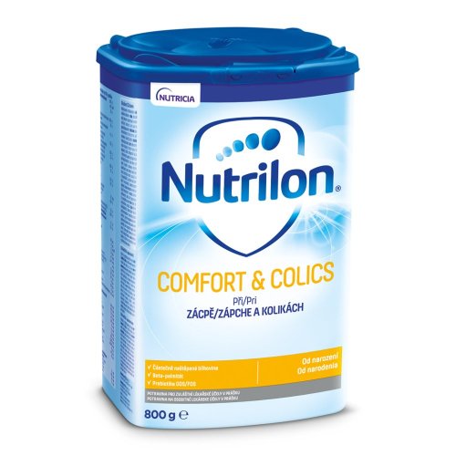 6x NUTRILON Comfort & Colics špeciálne počiatočné dojčenské mlieko 800g, od narodenia