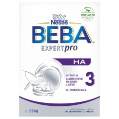 BEBA EXPERTpro HA 3 Výživa mliečna pre malé deti, 550 g