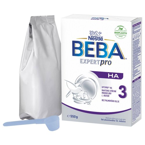 BEBA EXPERTpro HA 3 Výživa mliečna pre malé deti, 550 g