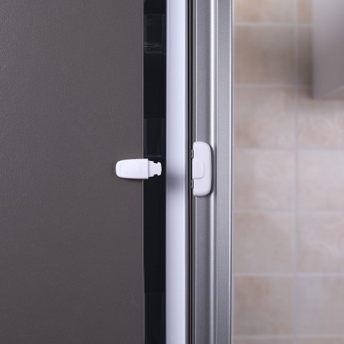 Zámok chladničky, white/grey