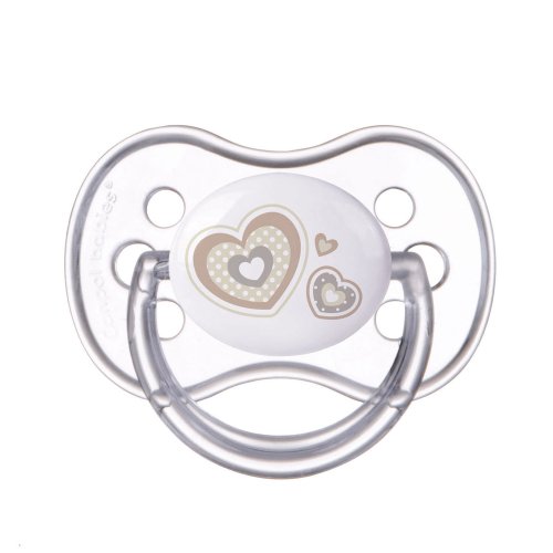 Canpol babies Kaučukový cumlík s okrúhlou špičkou 0-6m NEWBORN BABY