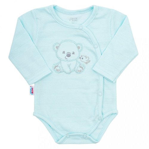 Dojčenská súprava do pôrodnice New Baby Sweet Bear modrá 62 (3-6m)