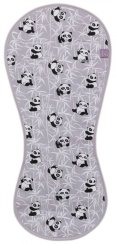 Bambusová 3D podložka do autosedačky - Panda