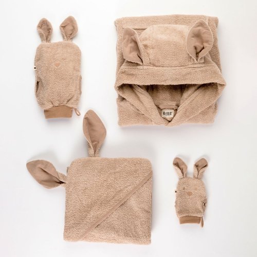 BIBS Kangaroo rukavice na kúpanie z BIO bavlny