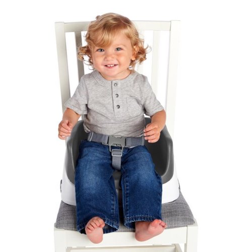 INGENUITY Podsedák na jedálenskú stoličku SmartClean Toddler - Slate 2 r+ do 15 kg