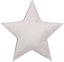 Dekorační polštářek STAR VELVET- šedá