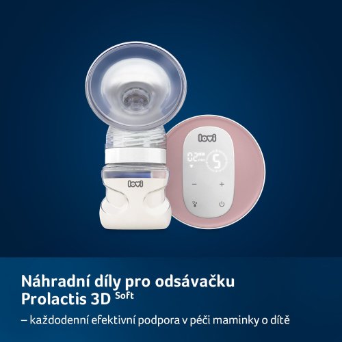 Náhradné diely pre odsávačku mlieka LOVI Prolactis 3D Soft