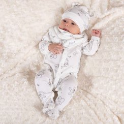Dojčenská bavlnená šatka na krk Nicol Olaf Univerzálna