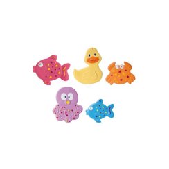 Canpol babies Hračky do kúpeľa s prísavkami farebný oceán (5 ks)
