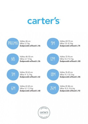 CARTER'S Set 3dielny body dl. rukáv 2ks, tepláky Brown Bear chlapec LBB NB /veľ.56