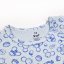 LITTLE ANGEL Body tričko šmyk s potlačou Outlast® 86 sv.ľadovo modrá myšky