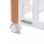 KINDERKRAFT SELECT Postieľka drevená Koya s funkciou ohrádky vrátane matraca White, Premium