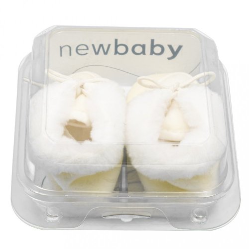 Dojčenské zimné capačky New Baby bežové 3-6 m 3-6 m
