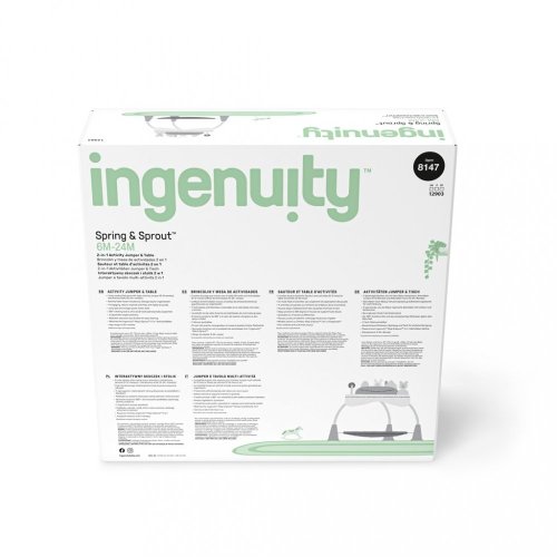 INGENUITY Aktívne centrum 2v1 Spring&Sprout™ 6m+ do 11 kg