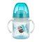 Canpol babies Tréningový hrnček so svietiacimi úchytmi EXOTIC ANIMALS 120ml modrý