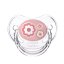 Canpol babies Silikónový cumlík s ortodontickou špičkou 18m+ NEWBORN BABY ružový