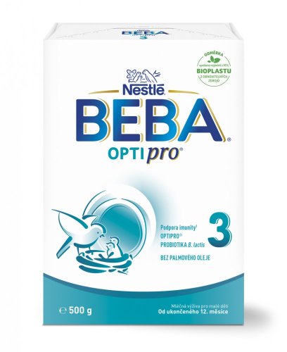 BEBA OPTIPRO® 3 Mlieko batoľacie, 500 g​