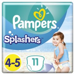 PAMPERS Nohavičky plienkové do vody Splashers vel.4 (11 ks) 9-15 kg