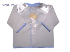 Košilky ke křtu vzor 19