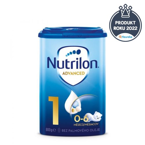 6x NUTRILON 1 Počiatočné dojčenské mlieko 800 g, 0+