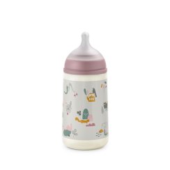 SUAVINEX | Dojčenská fľaša 270 ml M Walk - ružová