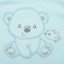 Dojčenská súprava do pôrodnice New Baby Sweet Bear modrá 50