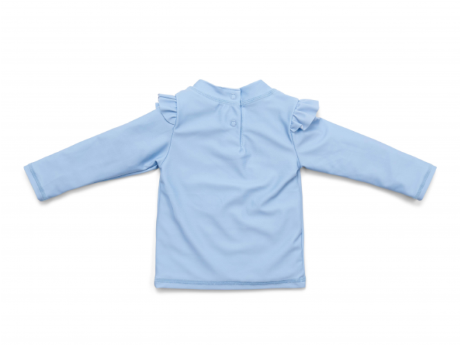 Plavecké tričko dlhý rukáv Daisies Blue veľ. 86/92