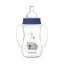 Canpol babies Antikoliková fľaša EasyStart so svietiacimi úchytmi SLEEPY KOALA 240ml modrá