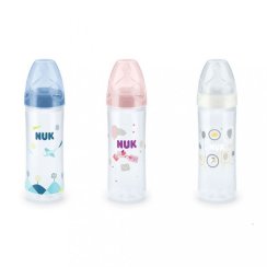 Dojčenská fľaša NUK LOVE 250 ml, 6-18 m biela