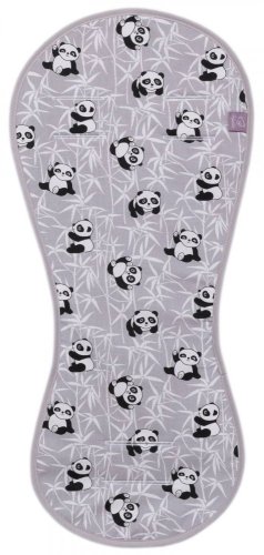 Bambusová 3D podložka do autosedačky - Panda