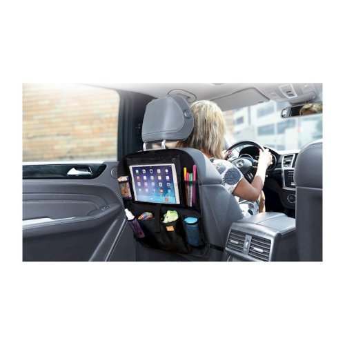 DREAMBABY Organizér na zadné sedadlo auta s držiakom na tablet čierny