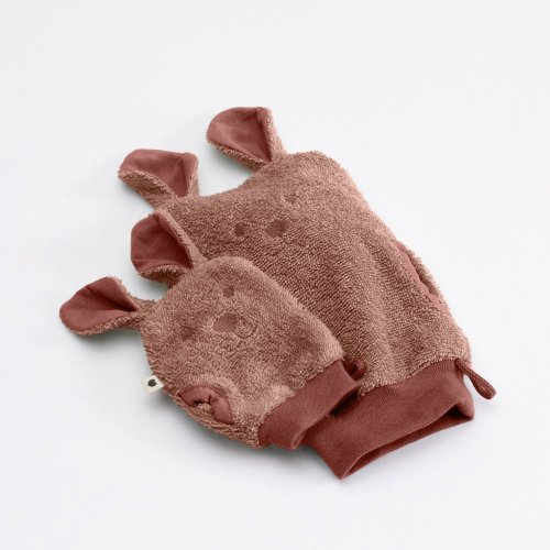 BIBS Kangaroo rukavice na kúpanie z BIO bavlny