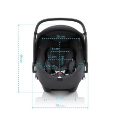 Autosedačka Baby-Safe 3 i-Size, Space Black