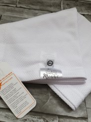 Letná UV deka Melody - biela, 75x75cm