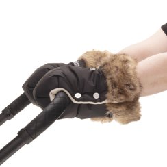 Zimné rukavice Fluffy 2, NIght Black