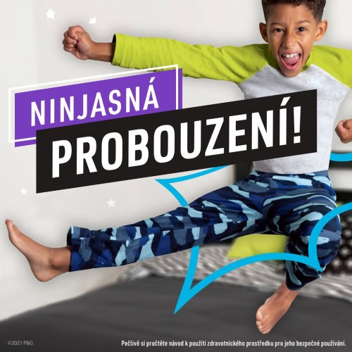 NINJAMAS Nohavičky plienkové Pyjama Pants Kosmické lode, 9 ks, 8 rokov, 27kg-43kg