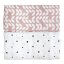 MOTHERHOOD Prikrývka a zavinovačka bavlnená mušelínová Premium 2 ks Pink Classics 100x120 cm